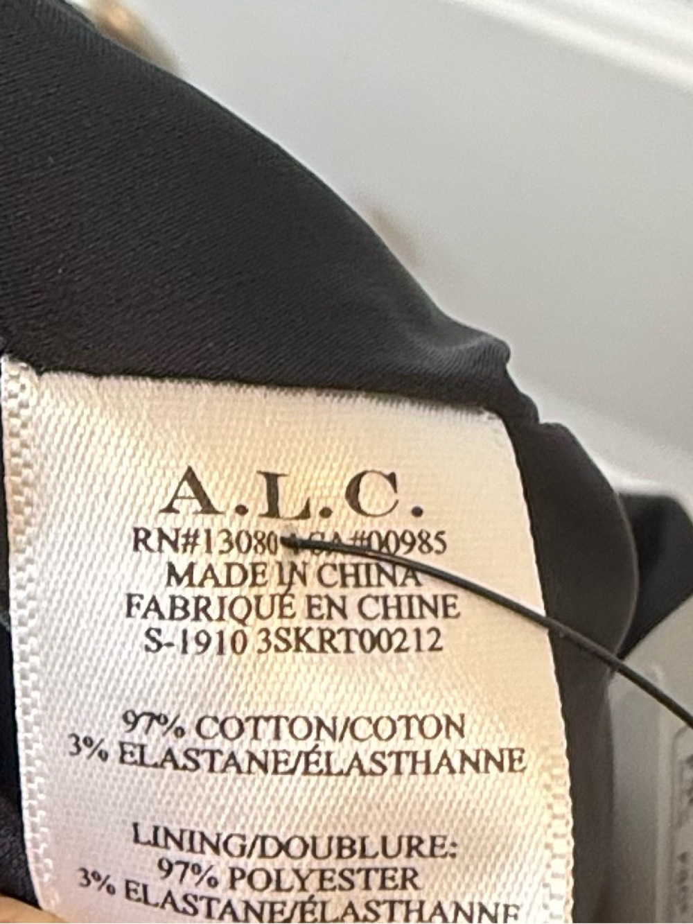 A.L.C. Jupiter Houndstooth Mini Skirt sz 0 - Picture 8 of 10